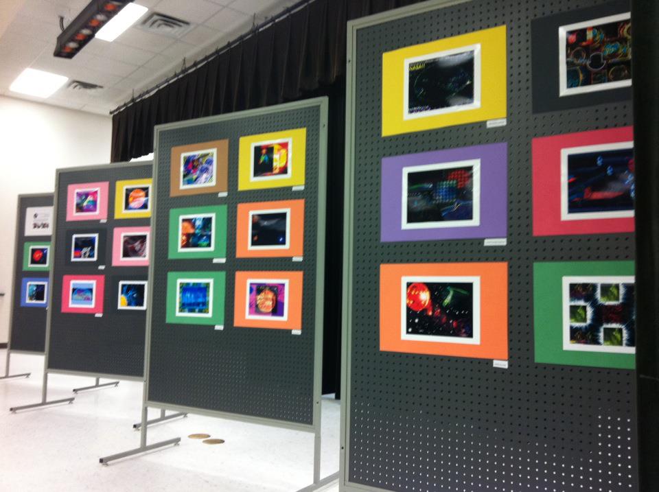 DISD and RYSS Joint Space Art Exhibition on NASA's MMS 2014